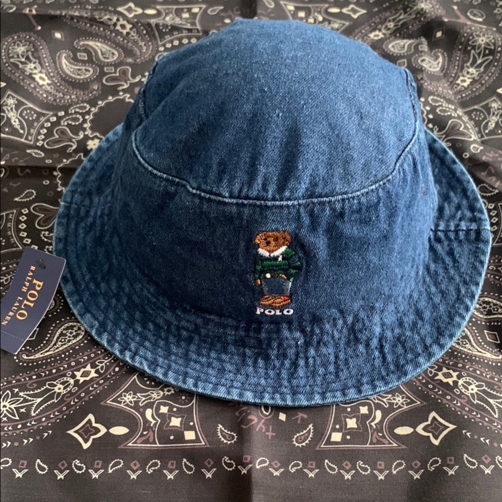 Polo by Ralph Lauren Blue Bucket Hat